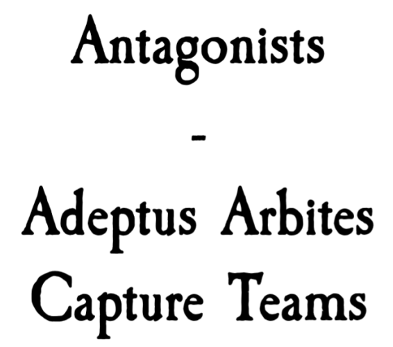[English] Epic Roleplay - Antagonists: Adeptus Arbites Capture Teams
