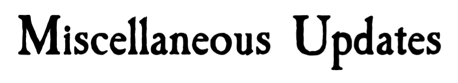 [English] Epic Roleplay - Miscellaneous Updates