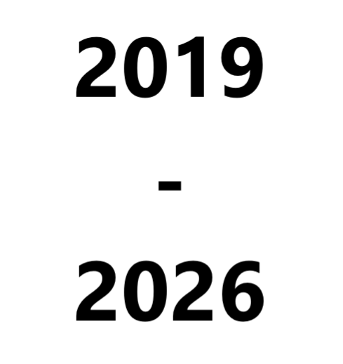 2019 - 2026