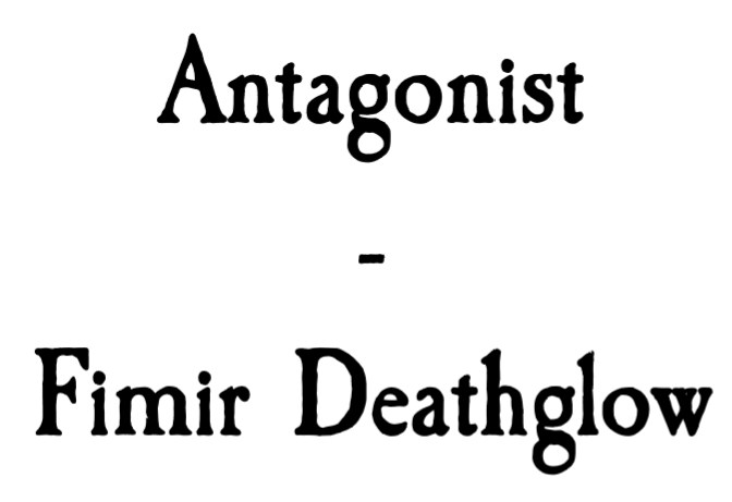 [English] Epic Roleplay: Antagonist - Fimir Deathglow